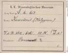 Etiketten zu Kassiterit (NHMW-MIN-Ah652)